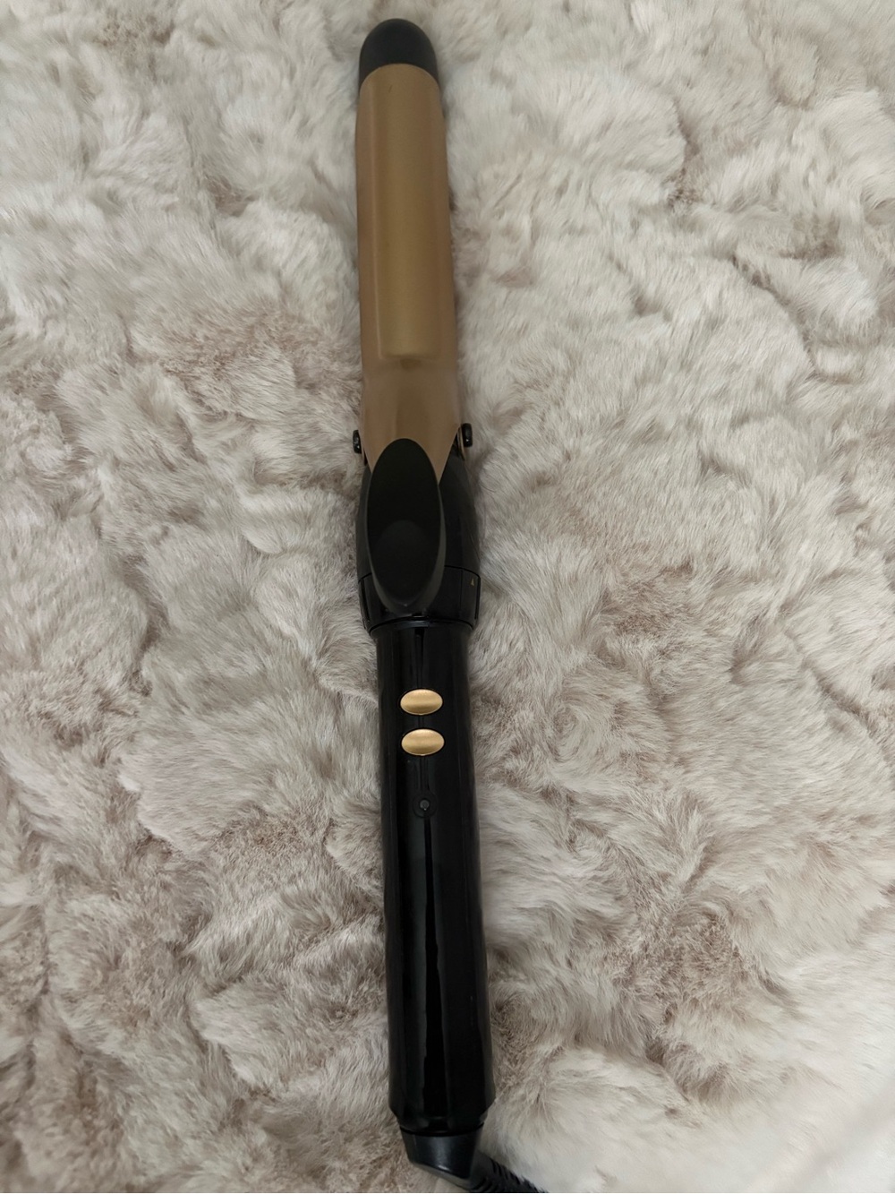 Gold and Black Curling Wand - Unbranded